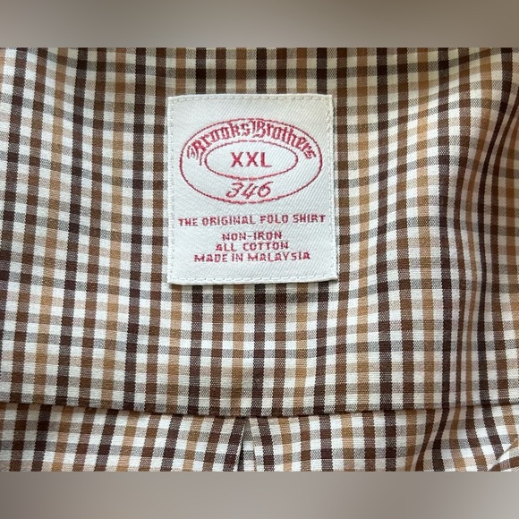 Brooks Brothers Cotton Non-Iron Long Sleeve Button Down - Picture 4 of 4